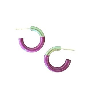 NIB : Daphne Hoops - Mulberry